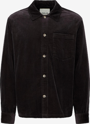 Camicia 'INGVI' di !Solid in nero: frontale