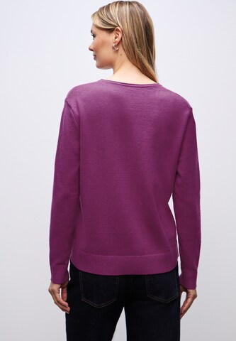 STREET ONE Pullover in Lila