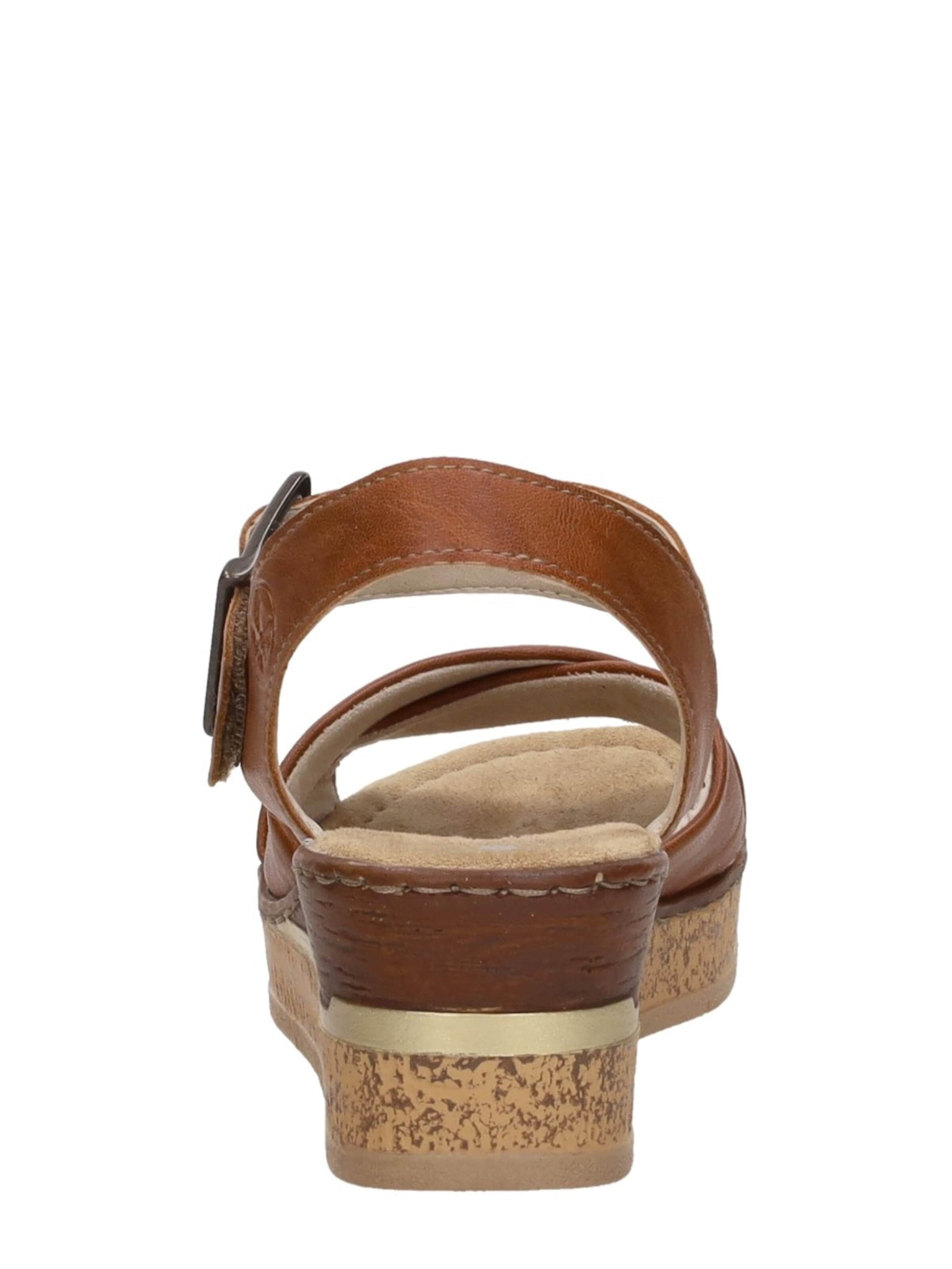 Sandales 'Sandalen Hak' Rieker en marron
