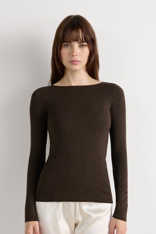 INTIMISSIMI Shirt in Brown: front