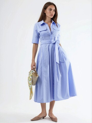 Busem Kleid in Blau