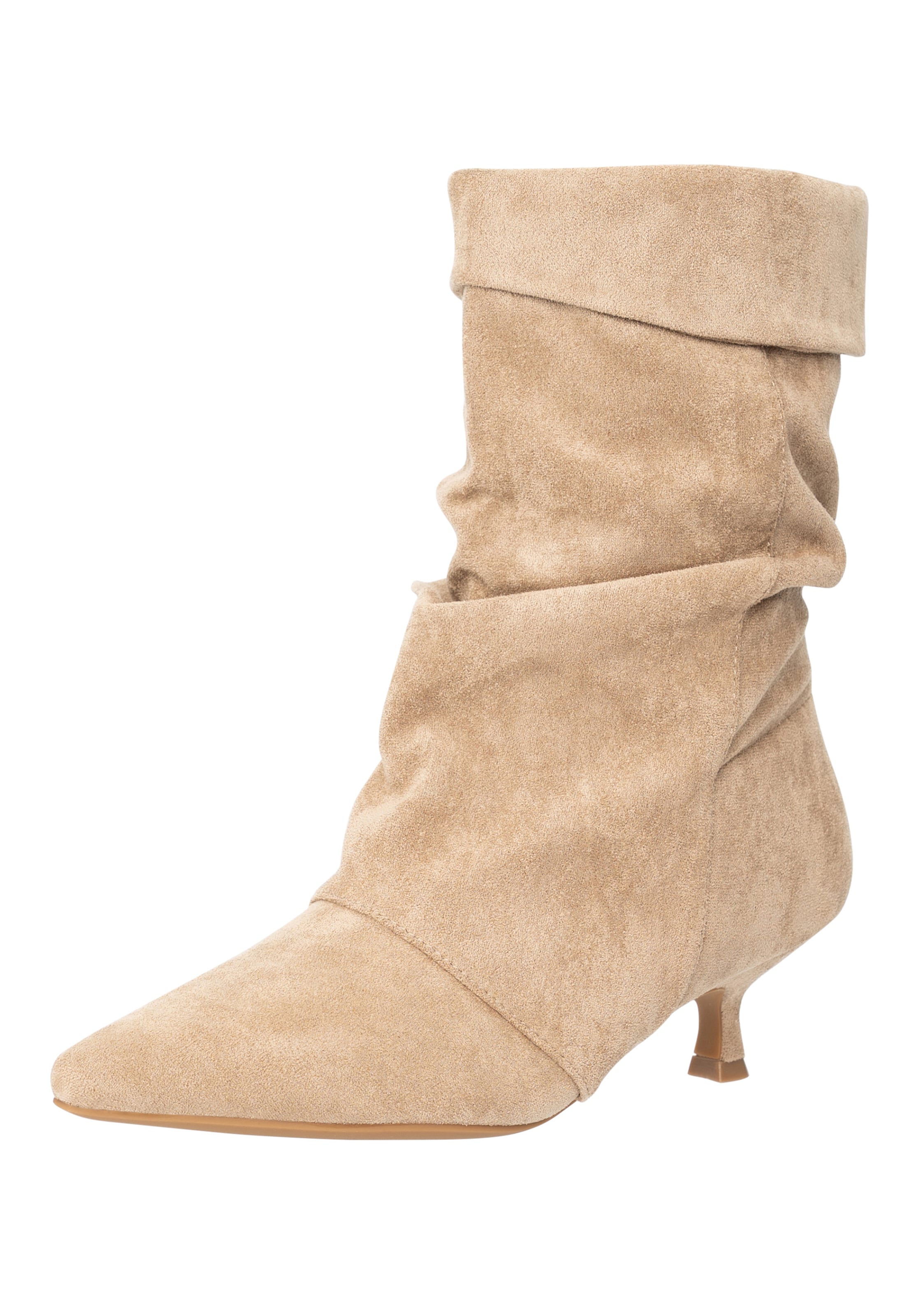 Salinyang Ankle Boots in Green: front