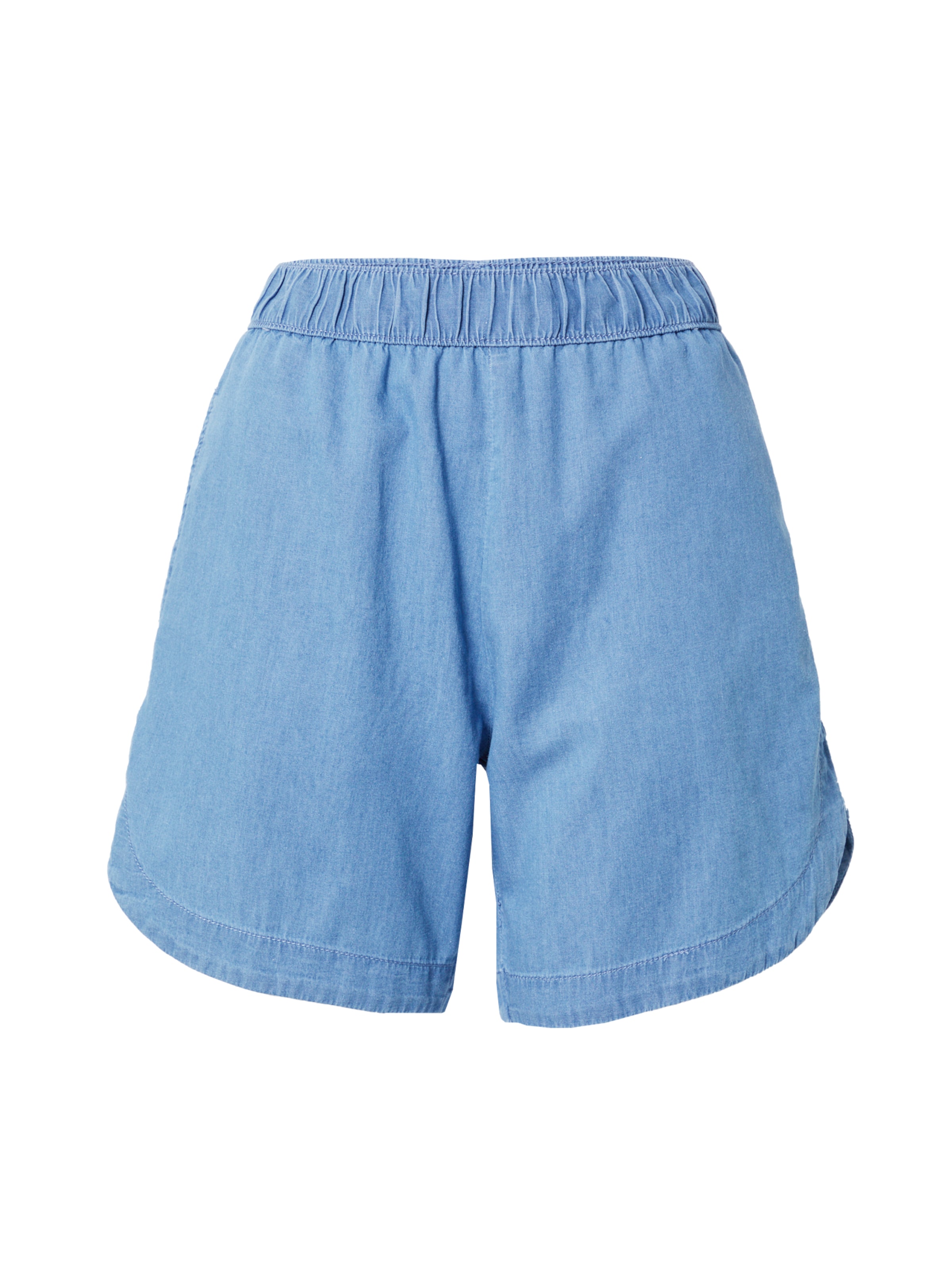 Urban Classics Широка кройка Дънки в синьо: отпред