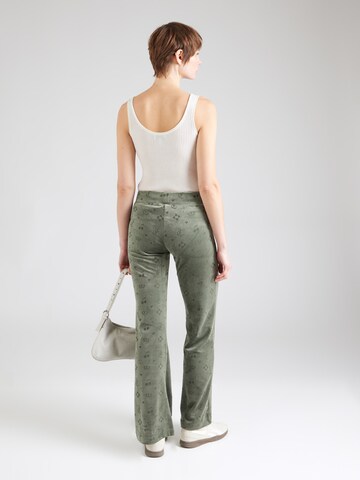 Juicy Couture Regular Pants 'LISA' in Green
