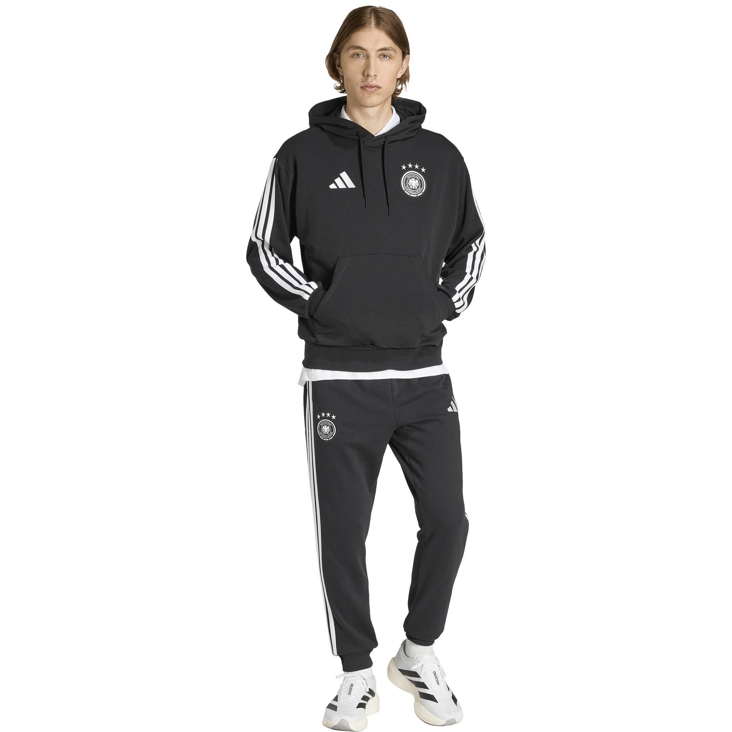 ADIDAS PERFORMANCE Tapered Sportsbukser 'DFB WM 2026 DNA' i sort