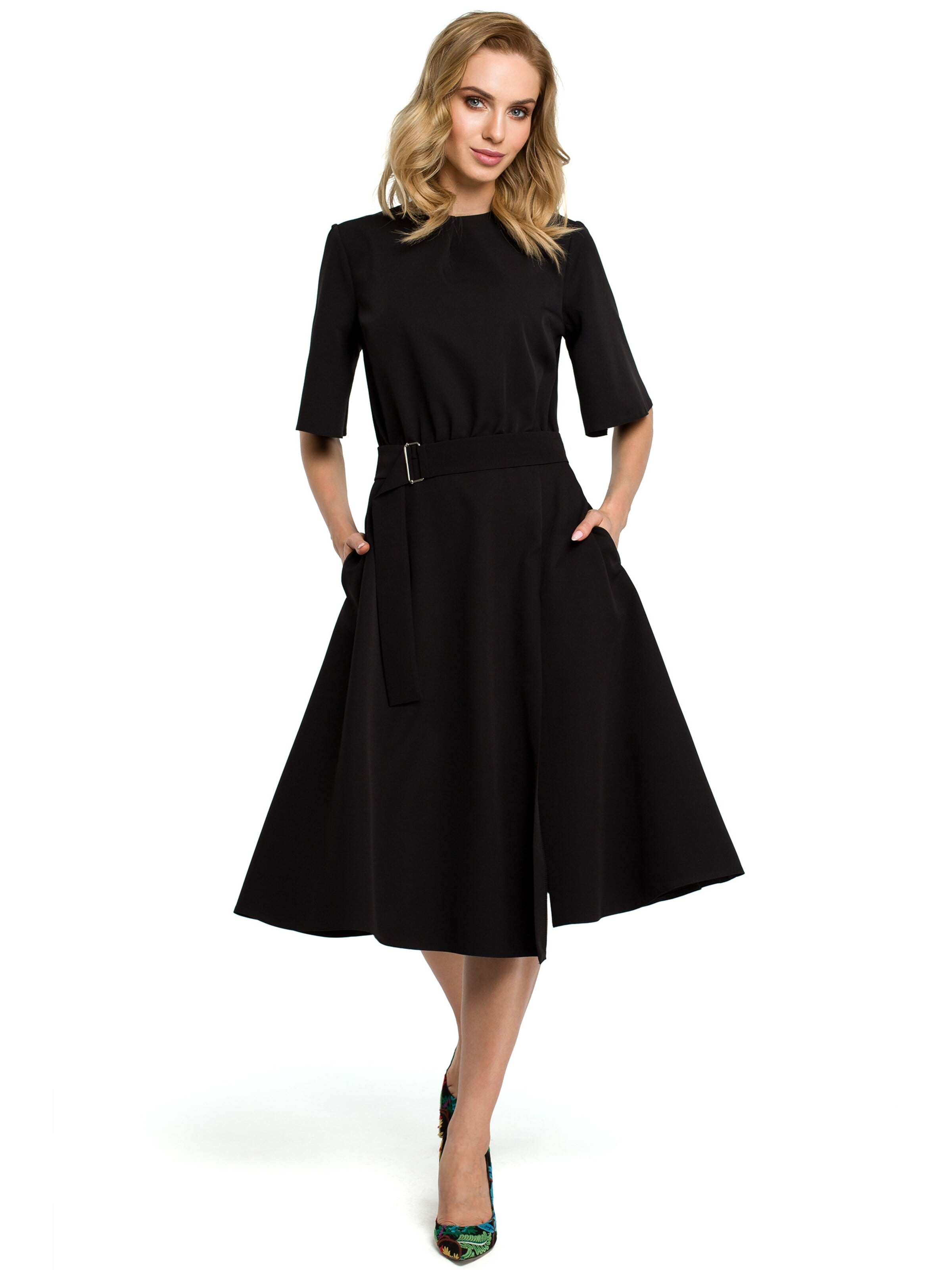 Rochie de cocktail ' M396 ' de la made of emotion pe negru
