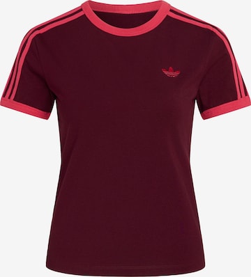 ADIDAS ORIGINALS Shirt in Red: front