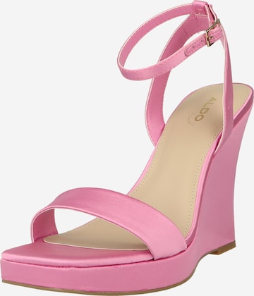 ALDO Strap Sandals 'NUALA' in Pink: front