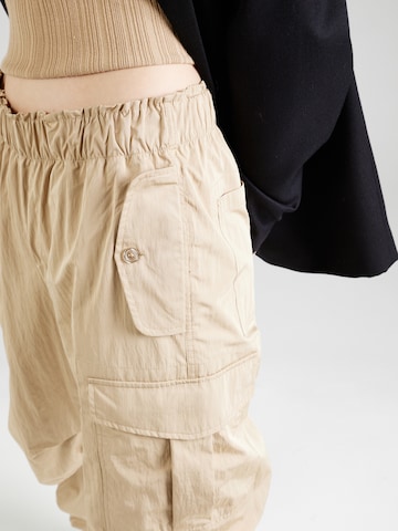 Sisley Ohlapna forma Kargo hlače | rjava barva