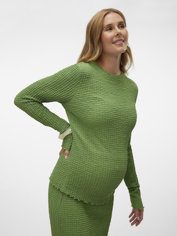 MAMALICIOUS Bluse in Grün: Vorderseite