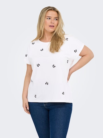 ONLY Carmakoma Shirt 'CARMilda' in White: front