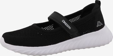 KAPPA Ballet Flats in Black: front