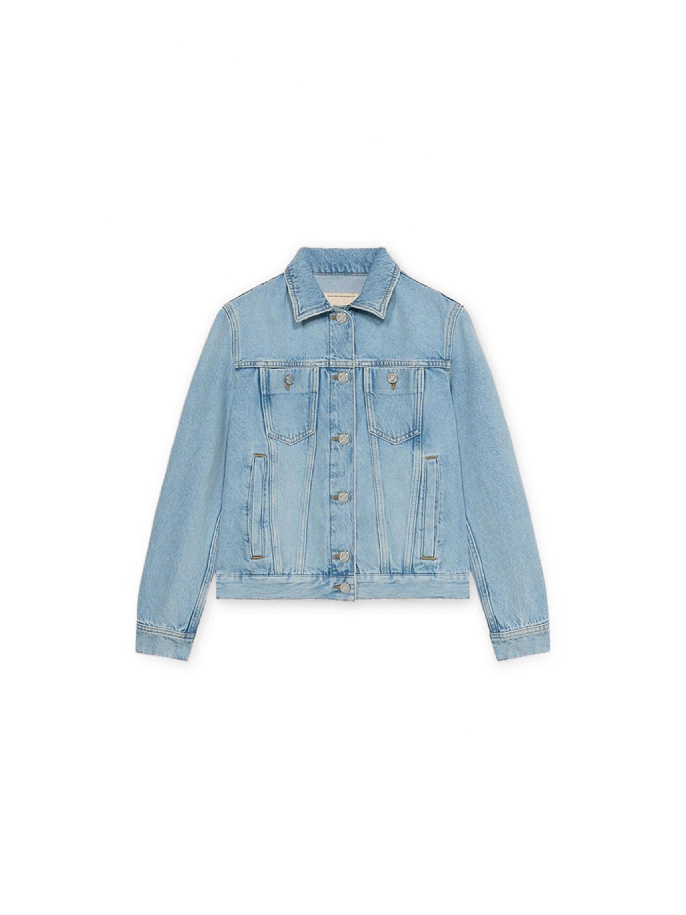 Trussardi Between-Season Jacket in Blue: front