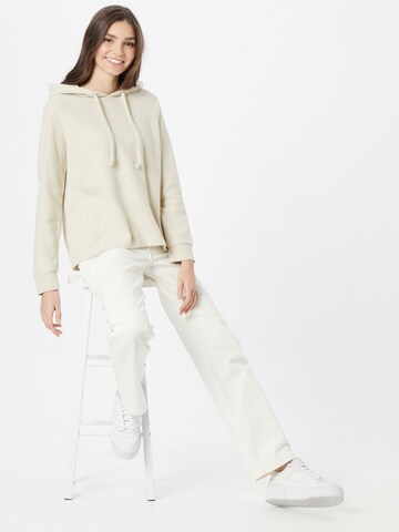 TOM TAILOR DENIM Sweatshirt in Beige