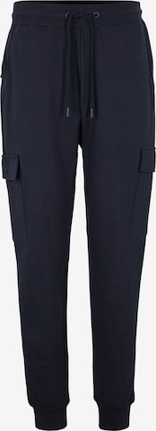 JOOP! Jeans Tapered Cargo Pants ' Saint ' in Blue: front