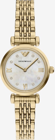 Emporio Armani Analog klocka 'Gianni' i guld: framsida