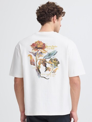 INDICODE JEANS Rundhalsshirt ' IDValmon ' in Beige