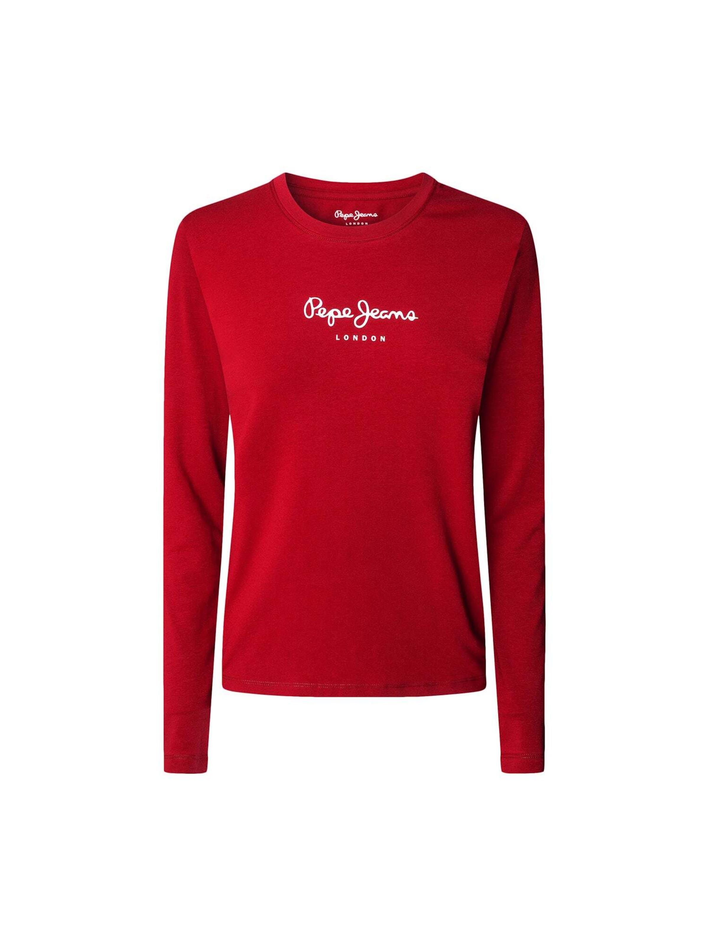 Maglietta 'New Verginia' di Pepe Jeans in rosso: frontale