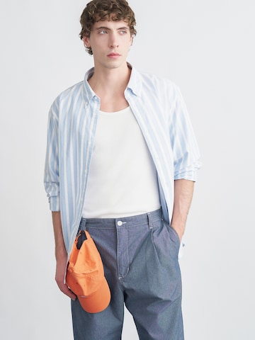 mėlyna Carhartt WIP Standartinis modelis Marškiniai 'Deven'