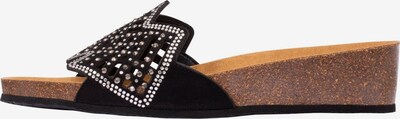 SCHOLL Pantolette 'Camilla ' in schwarz / silber, Produktansicht