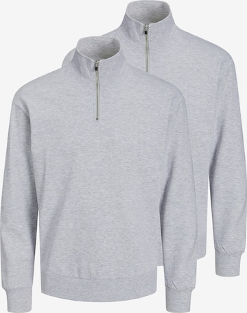 JACK & JONES Sweatshirt 'Bradley' in Grijs: voorkant