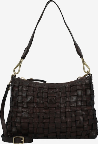 Campomaggi Schultertasche in Braun: Vorderseite