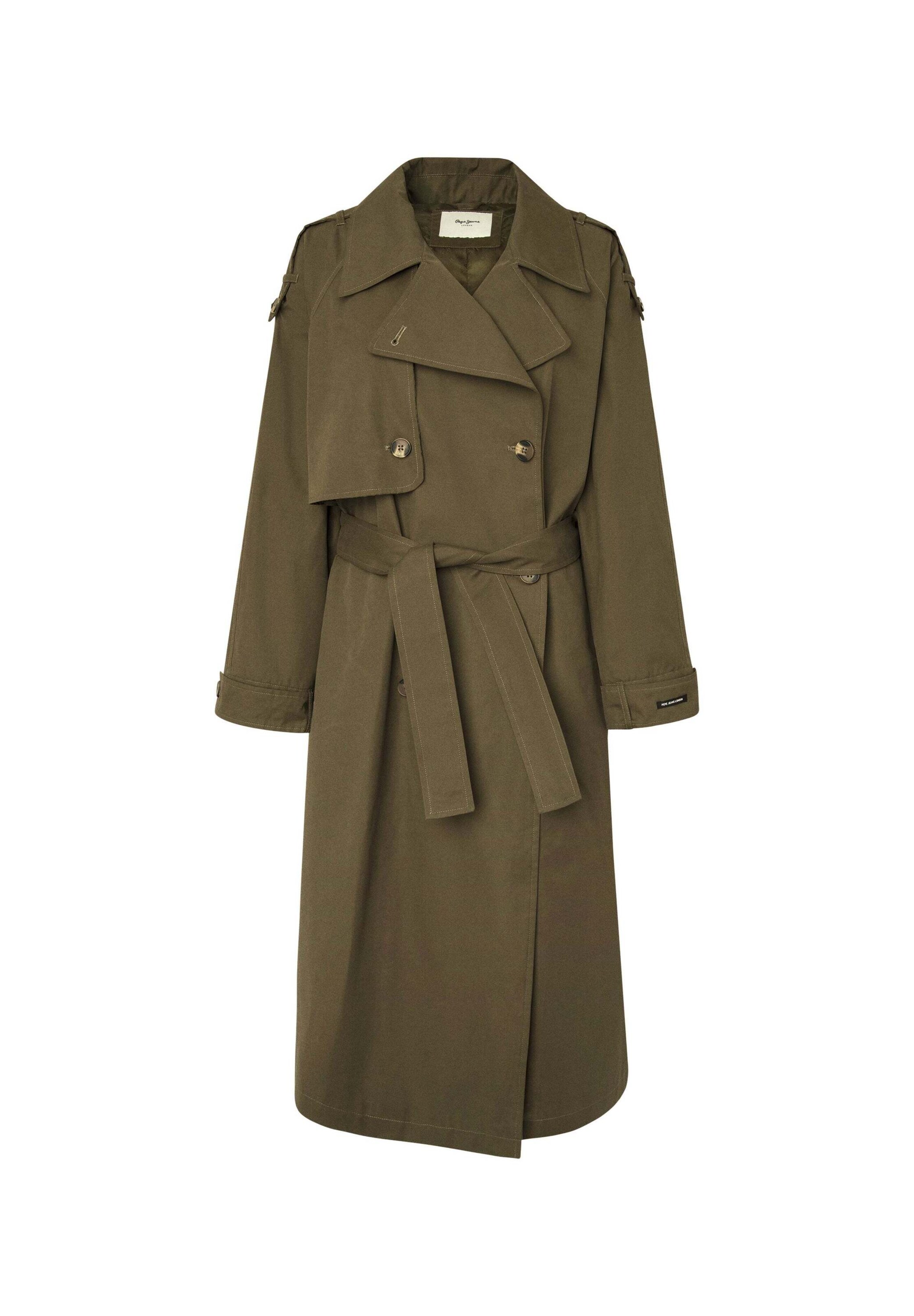 Cappotto di mezza stagione ' BIANCA ' di Pepe Jeans in verde: frontale