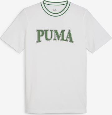 PUMA Shirt 'Squard' in Wit: voorkant
