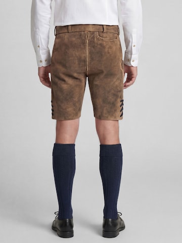 SPIETH & WENSKY Regular Klederdracht broek 'Kandersteg' in Bruin