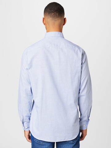 Regular fit Camicia di Tommy Hilfiger Tailored in blu