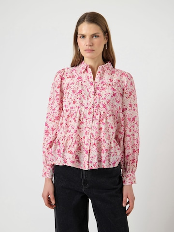 YAS Blouse 'Pala' in Pink: front