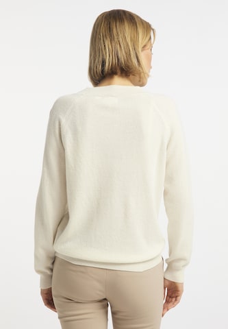 DreiMaster PREMIUM Pullover in Weiß