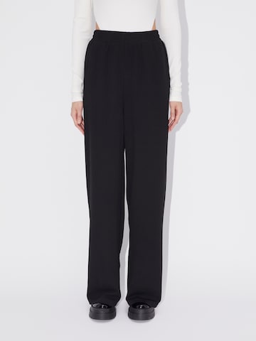 Wide Leg Pantalon 'Else' LeGer by Lena Gercke en noir : devant