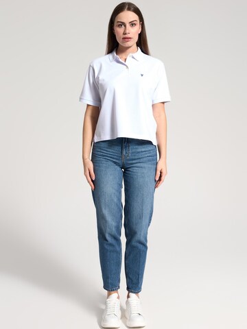 T-shirt 'Ondine' NOWIHT en blanc