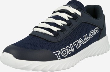 TOM TAILOR Sneakers laag in Blauw: voorkant