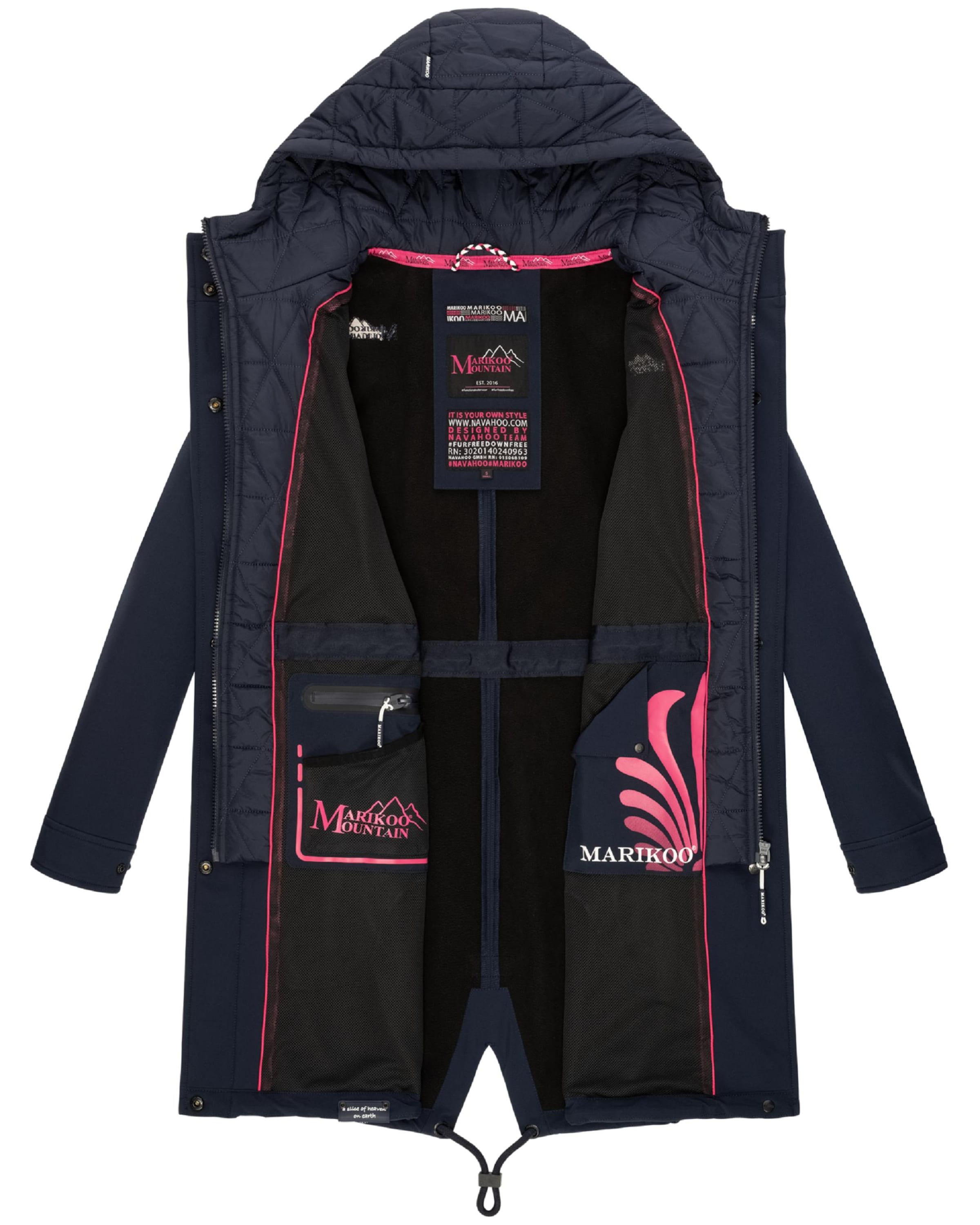 MARIKOO Funktionskappa i blå