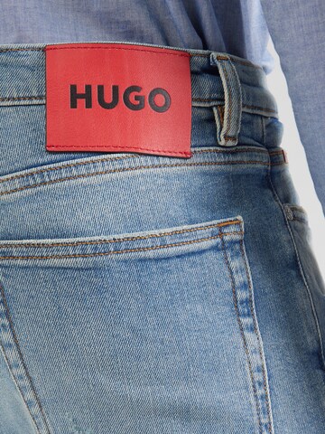Slimfit Jeans '734' de la HUGO pe albastru