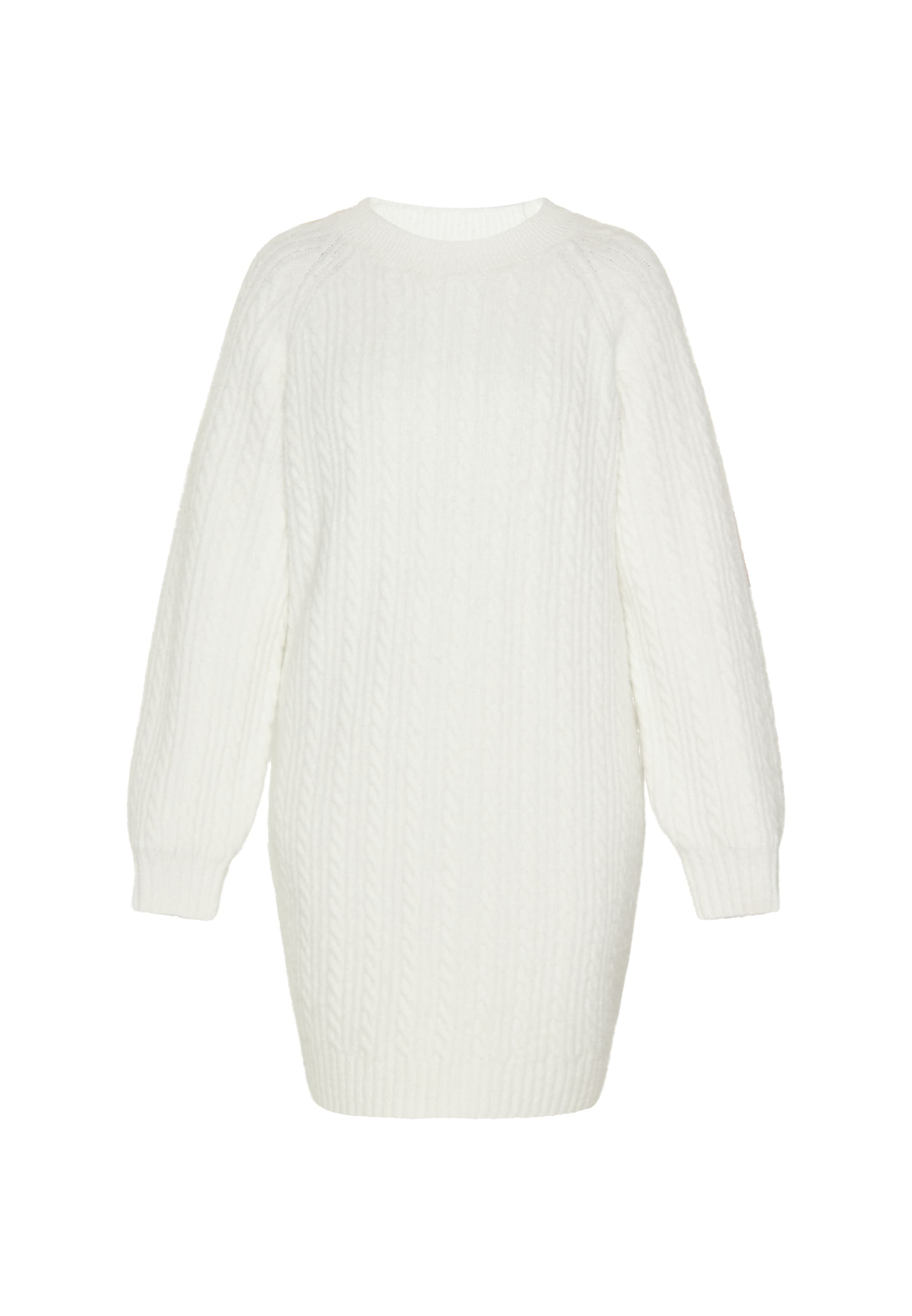 Rochie tricotat de la usha BLUE LABEL pe alb: față