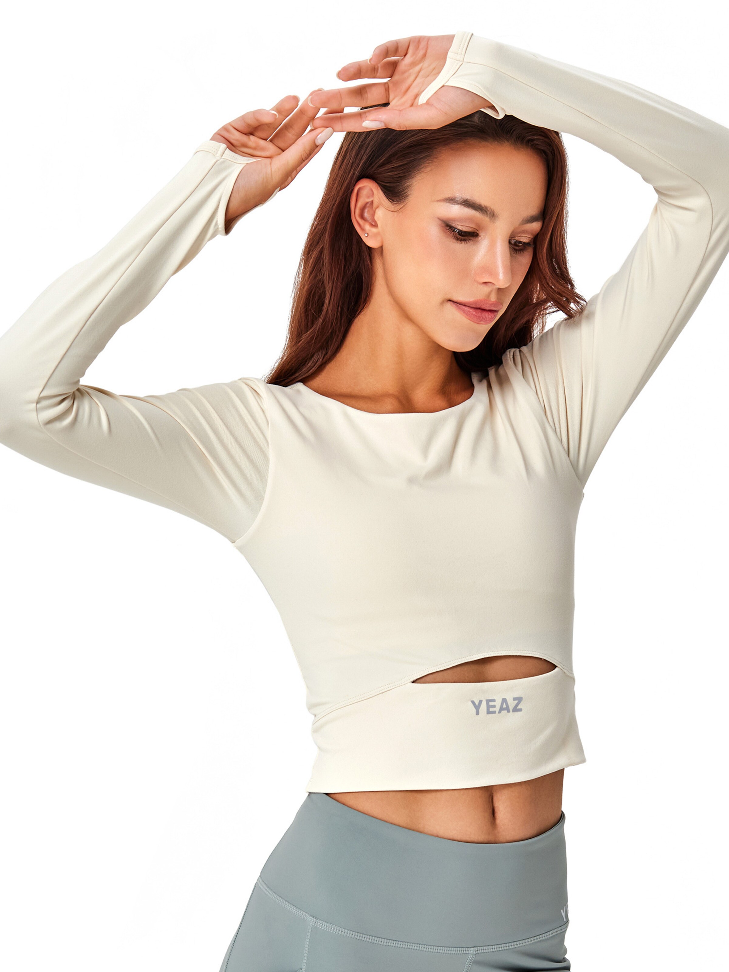 YEAZ Funkční tričko 'Revelation' – bílá