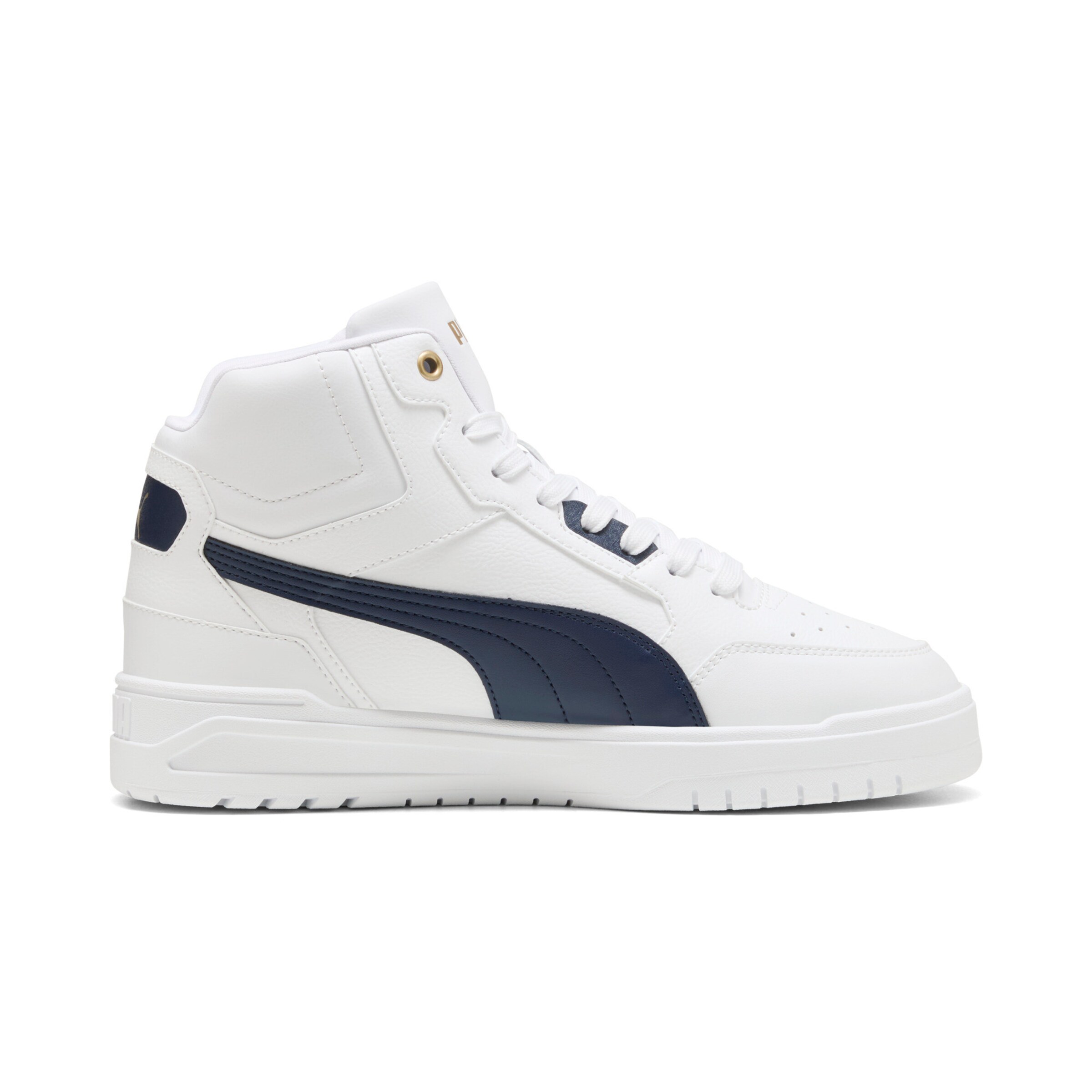 PUMA High-Top Sneakers in White