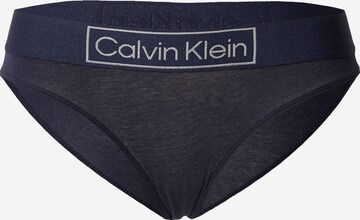 mėlyna Calvin Klein Underwear Moteriškos kelnaitės: priekis