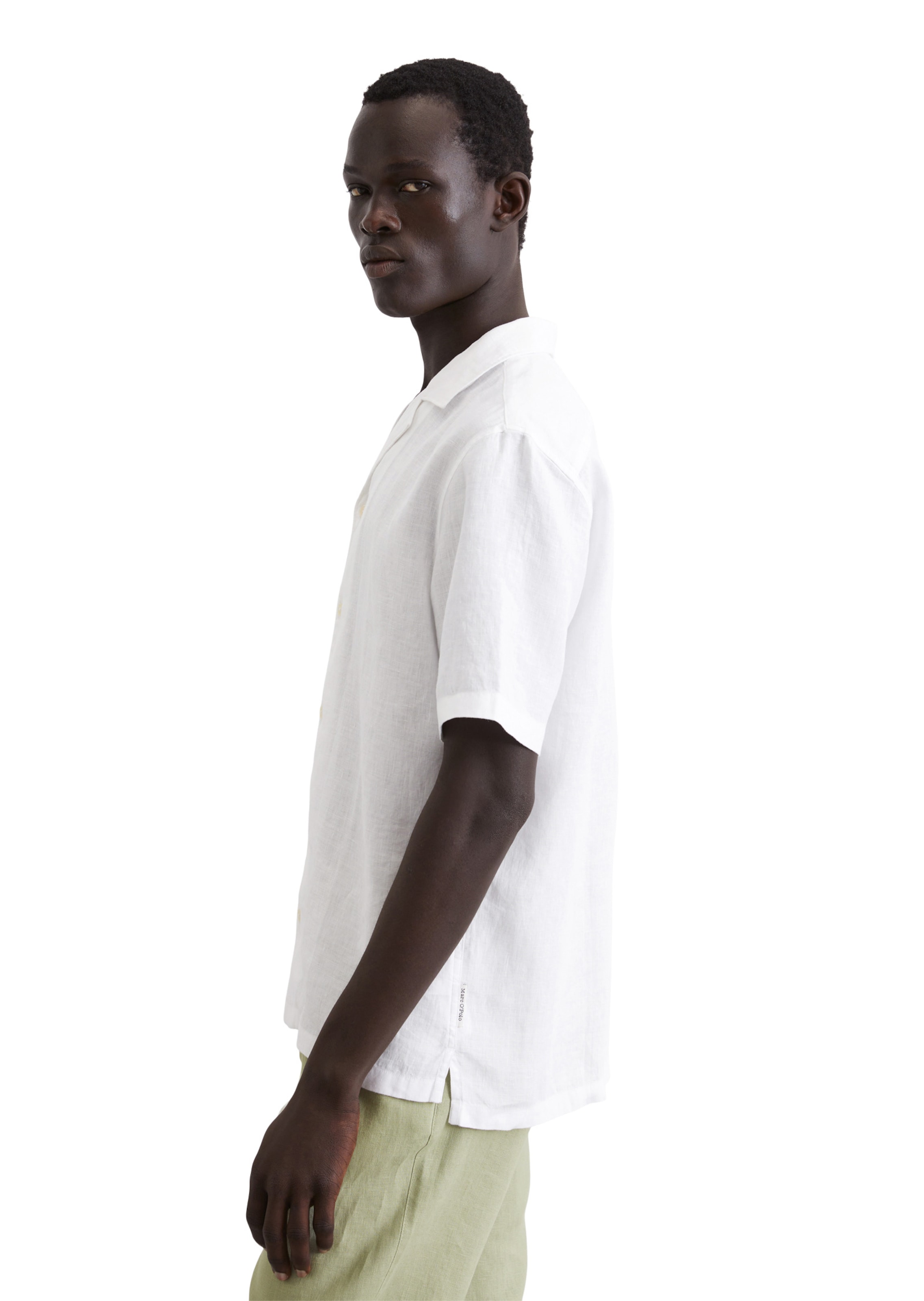 Marc O'Polo Regular Fit Hemd in Weiß