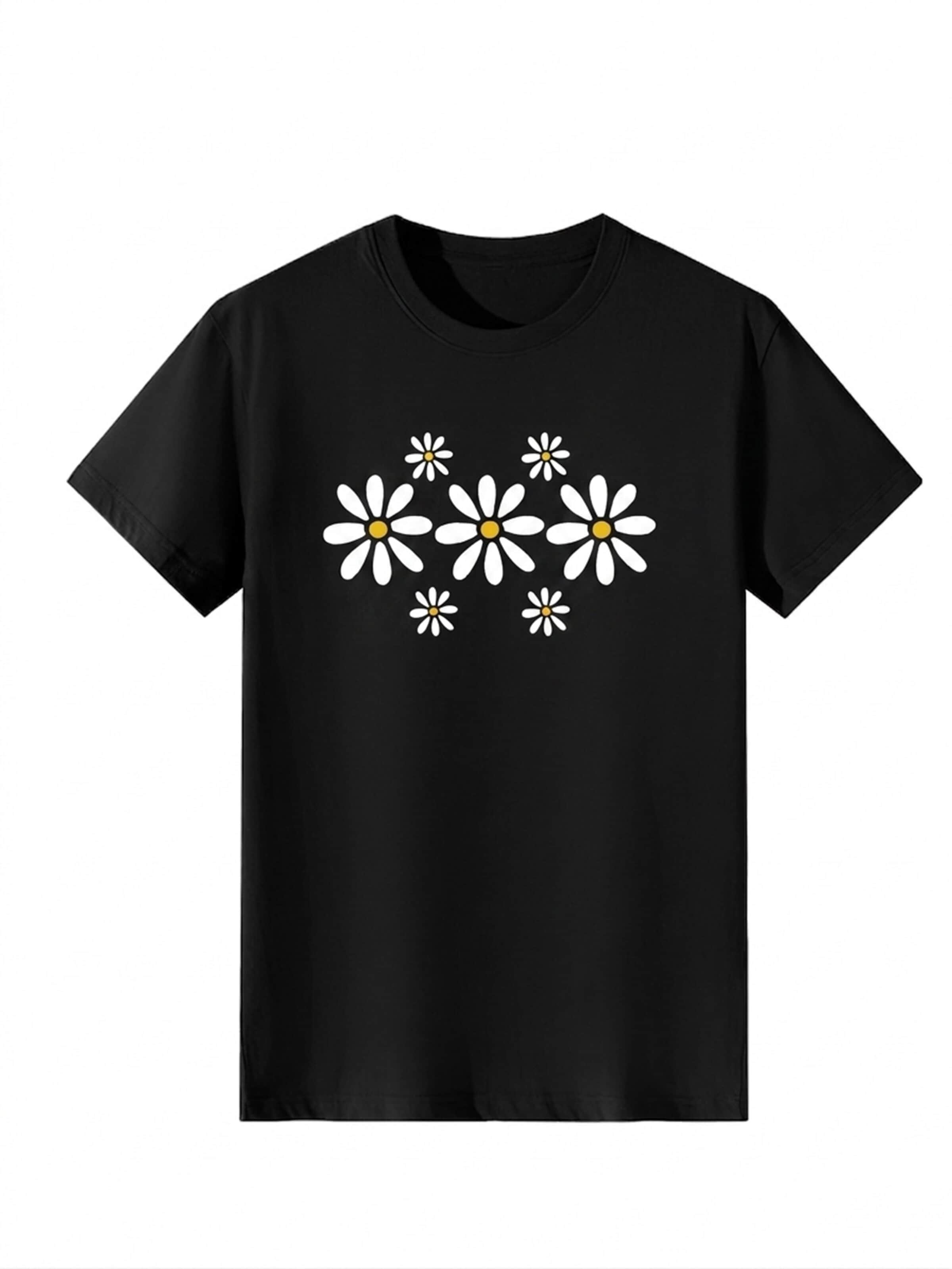 T-shirt 'Summer' LapaPlus en noir : devant
