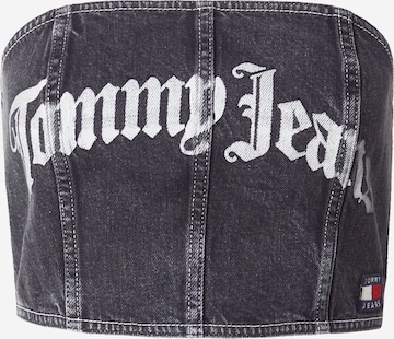 Tommy Jeans Top in Schwarz: predná strana