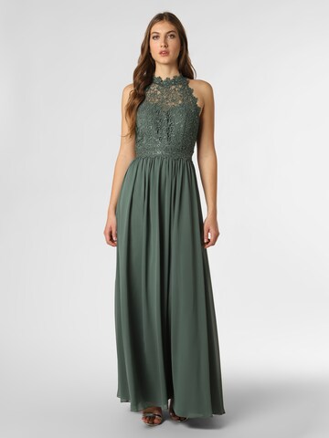 Marie Lund Abendkleid in Grün: Vorderseite