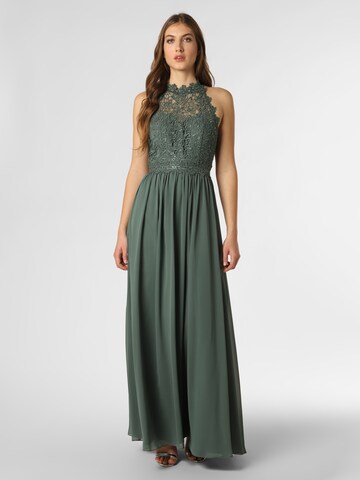 Marie Lund Evening Dress in Green: front