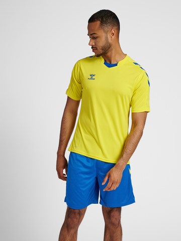T-Shirt fonctionnel 'Core XK' Hummel en jaune : devant