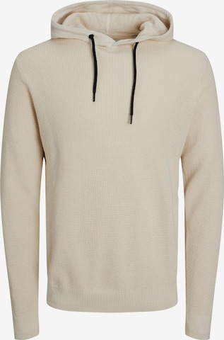 JACK & JONES Sweater in Beige: front