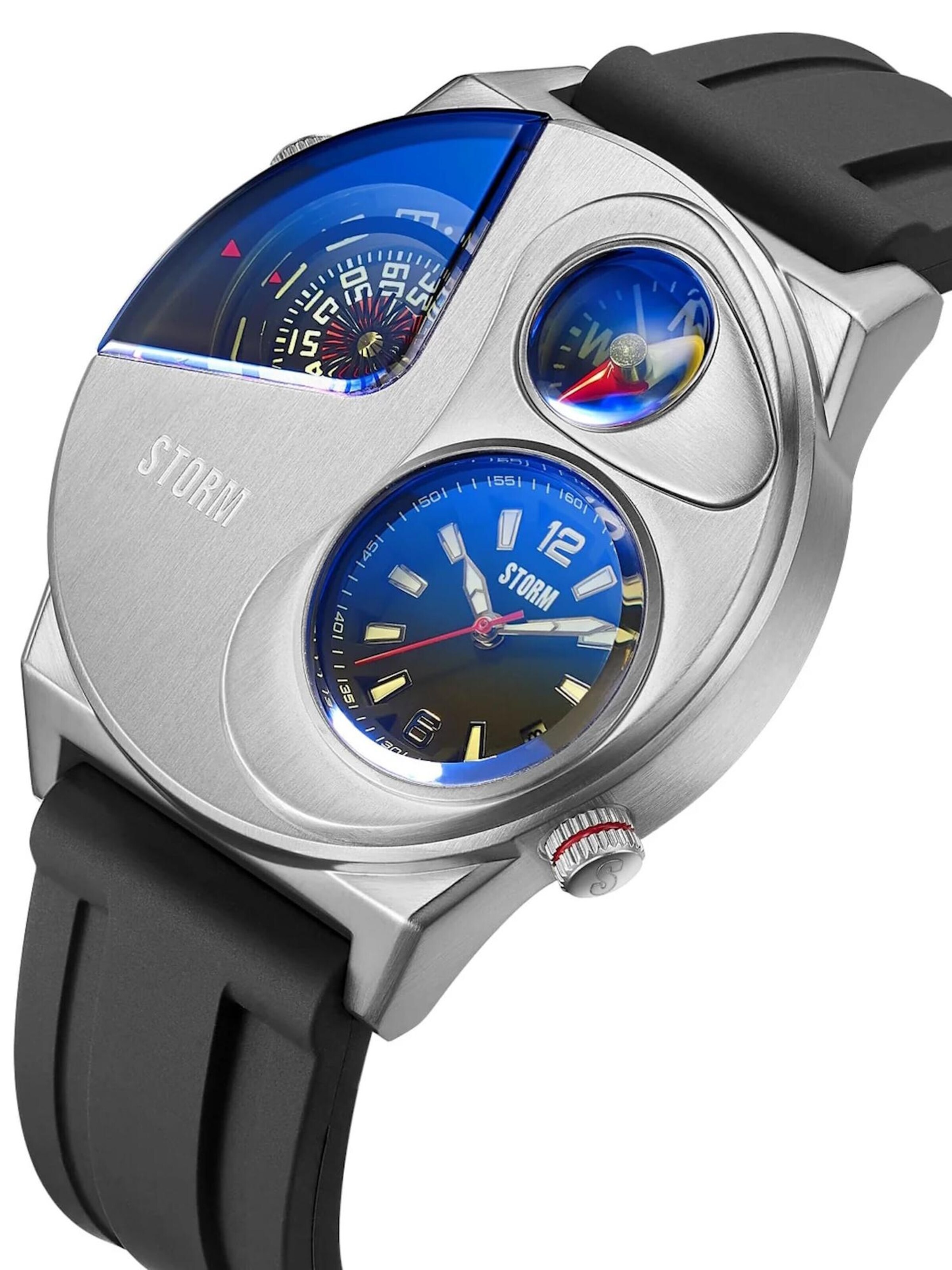 STORM Analog Watch 'Navitrek' in Silver