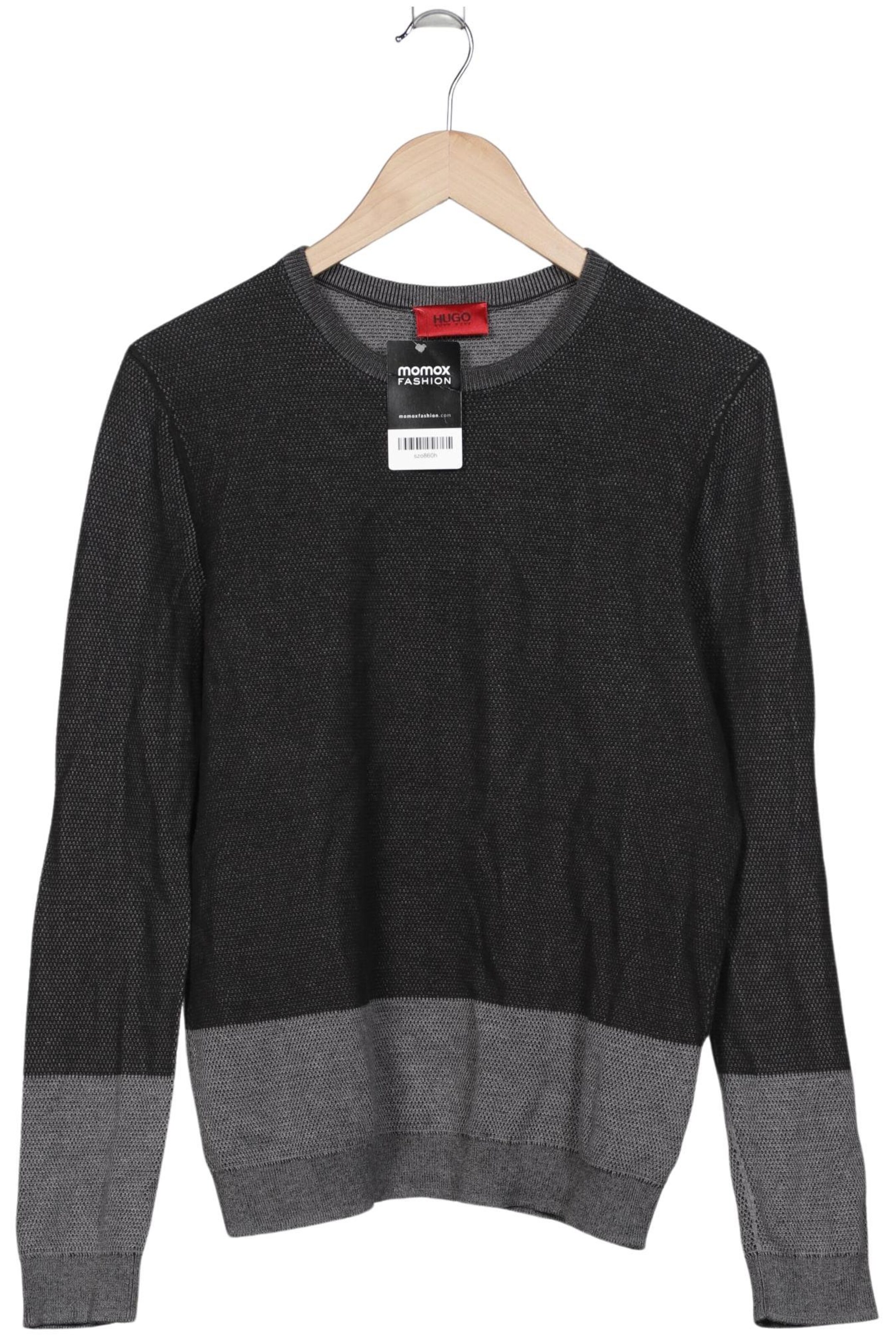 HUGO Pullover M in Grau: Vorderseite